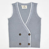 אפודת סריג+תפר שיניים - SKY 16