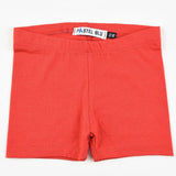 Short model tights - red