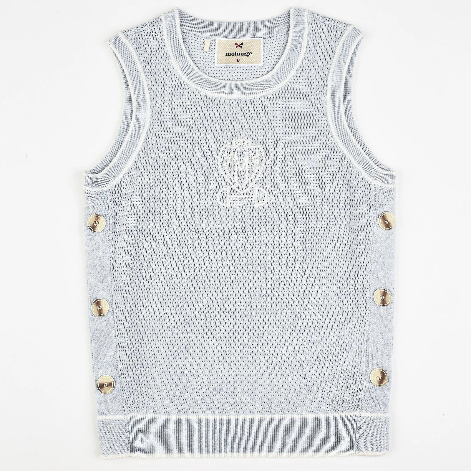 אפודה לוגו שבת בנים - ג'ינס 16