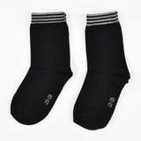 זוג גרבי במבוק בנים - שחור 35-38