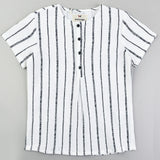 חולצה סיני פסים - נייבי 14