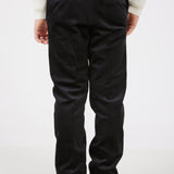 מכנסי קטיפה ארוכים - שחור