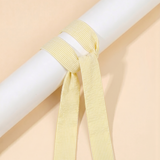 Twilly Print Ribbon - Yellow