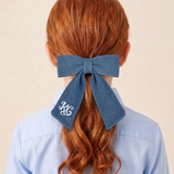 Jeans Logo Bow Tie Pin - Jeans