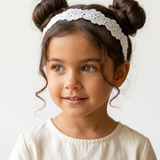Flower ribbon - natural