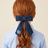 Jeans Logo Bow Tie Pin - Jeans