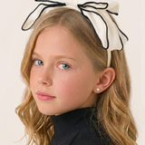 Rainbow bow with passafol - blue