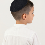 Flat cap - jeans