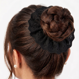 Vintage lace elastic band - black