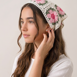 Crochet Bandana - Blue