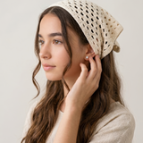 בנדנה סריג קרושה - בז׳