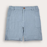 Shorts with pockets - blue