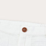 Shorts with pockets - cream
