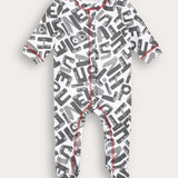 בייביגרו פיג'מה ריב - אפור