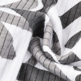 כותנת ריב עם הדפס - אפור