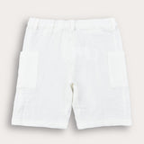 Shorts with pockets - cream