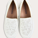 נעלי סירה אלגנטיות - שמנת