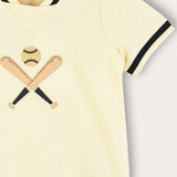 סט בייבי בייסבול - צהוב