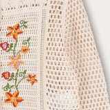 קרדיגן סריג קרושה - בז'