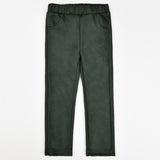 טייץ בייבי במראה זמש - ירוק