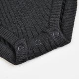 בגד גוף סריג - אפור