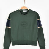 חולצת פוטר עם סמל - ירוק