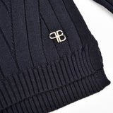 Reeve designed sweater - Navy