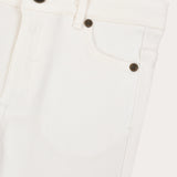 Cotton Skinny Pants - Beige