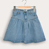 Denim skirt - blue