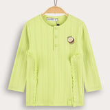 Rivet shirt with button and patch - gray