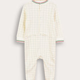 Printed Babygrow - Black
