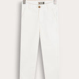 Classic long pants - white