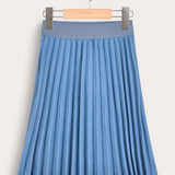 Accordion skirt - brown