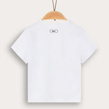 Baby shirt with print - light blue 