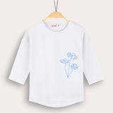 Model shirt with pocket - light blue 