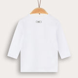 חולצת מודל עם הדפס - כחול