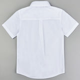 חולצת צווארון מכופתרת - לבן