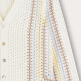 קרדיגן סריג קרושה - תכלת