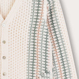 קרדיגן סריג קרושה - מנטה