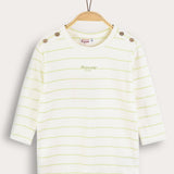 חולצת ריב פסים - ליים