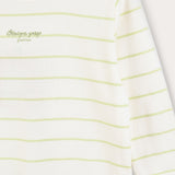 חולצת ריב פסים - ליים