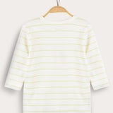 חולצת ריב פסים - ליים