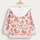 Provence print hoodie - Hamra