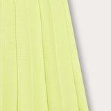 חצאית סריג קפלים - ליים