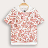 Provence print hoodie - Hamra