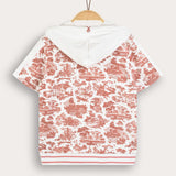 Provence print hoodie - Hamra