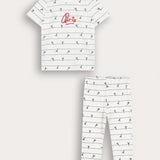 Paris K.A. Pajamas - White