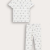 Paris K.A. Pajamas - White