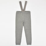 טייץ ארוך עם כתפיות - אפור