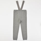 טייץ ארוך עם כתפיות - אפור